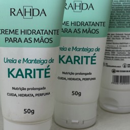Cosmétic Product by embatek Ltda, São Paulo Brazil Creme Mão RahdaHidratante Labial